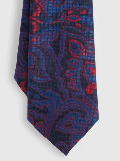 Corbatas|Corbatas-Alvaro Moreno CORBATA JACQUARD MF Azul Marino