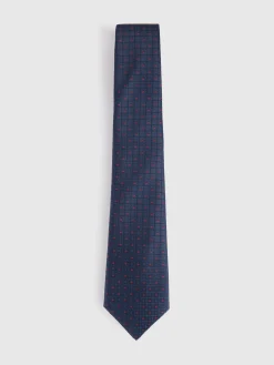 Corbatas|Corbatas-Alvaro Moreno CORBATA JACQUARD MF Azul Marino