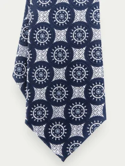 Corbatas|Corbatas-Alvaro Moreno CORBATA JACQUARD MF Azul Marino