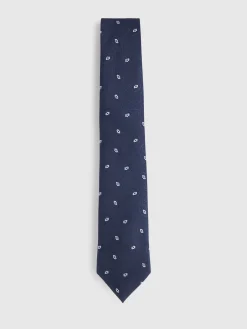 Corbatas|Corbatas-Alvaro Moreno CORBATA JACQUARD MF Azul Marino