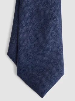 Corbatas|Corbatas-Alvaro Moreno CORBATA JACQUARD MF Azul Marino