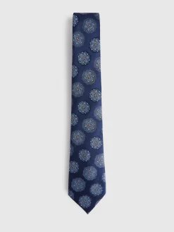 Corbatas|Corbatas-Alvaro Moreno CORBATA JACQUARD MF Azul Marino