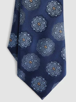Corbatas|Corbatas-Alvaro Moreno CORBATA JACQUARD MF Azul Marino