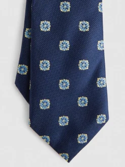 Corbatas|Corbatas-Alvaro Moreno CORBATA JACQUARD MF Azul Marino