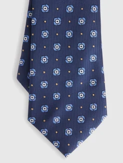 Corbatas|Corbatas-Alvaro Moreno CORBATA JACQUARD MF Azul Marino