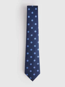 Corbatas|Corbatas-Alvaro Moreno CORBATA JACQUARD MF Azul Marino