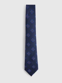 Corbatas|Corbatas-Alvaro Moreno CORBATA JACQUARD MF Azul Marino