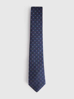 Corbatas|Corbatas-Alvaro Moreno CORBATA JACQUARD MF Azul Marino