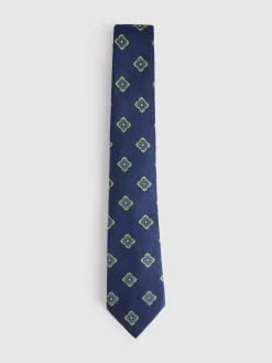 Corbatas|Corbatas-Alvaro Moreno CORBATA JACQUARD MF Azul Marino