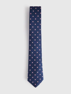 Corbatas|Corbatas-Alvaro Moreno CORBATA JACQUARD MF Azul Marino
