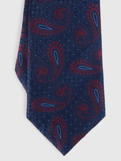 Corbatas|Corbatas-Alvaro Moreno CORBATA JACQUARD MF Azul Marino