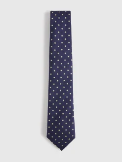 Corbatas|Corbatas-Alvaro Moreno CORBATA JACQUARD MF Azul Marino