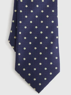 Corbatas|Corbatas-Alvaro Moreno CORBATA JACQUARD MF Azul Marino