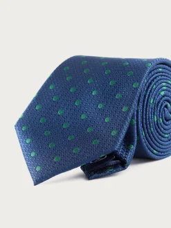 Corbatas|Corbatas-Alvaro Moreno CORBATA JACQUARD MF Azul Marino