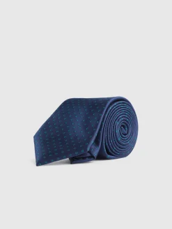 Corbatas|Corbatas-Alvaro Moreno CORBATA JACQUARD MF Azul Marino