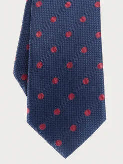 Corbatas|Corbatas-Alvaro Moreno CORBATA JACQUARD MF Azul Marino