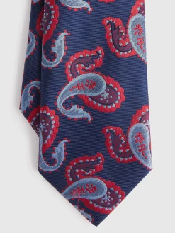 Corbatas|Corbatas-Alvaro Moreno CORBATA JACQUARD MF Azul Marino