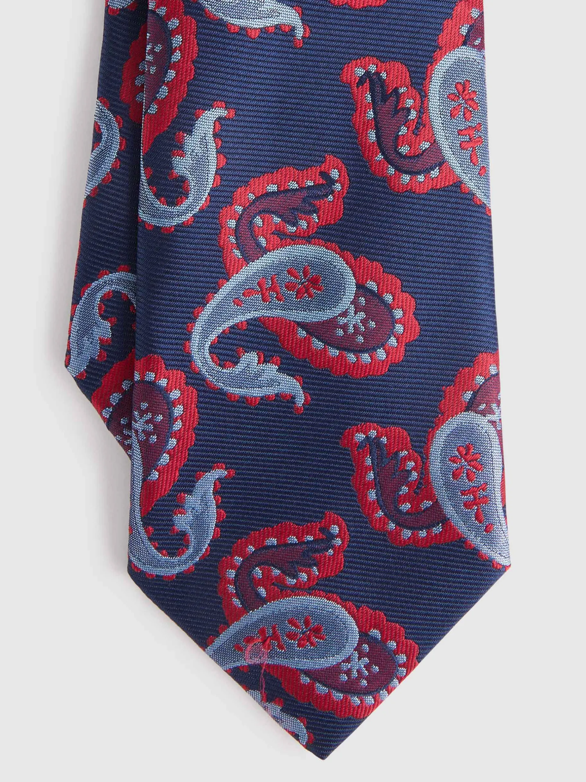 Corbatas|Corbatas-Alvaro Moreno CORBATA JACQUARD MF Azul Marino