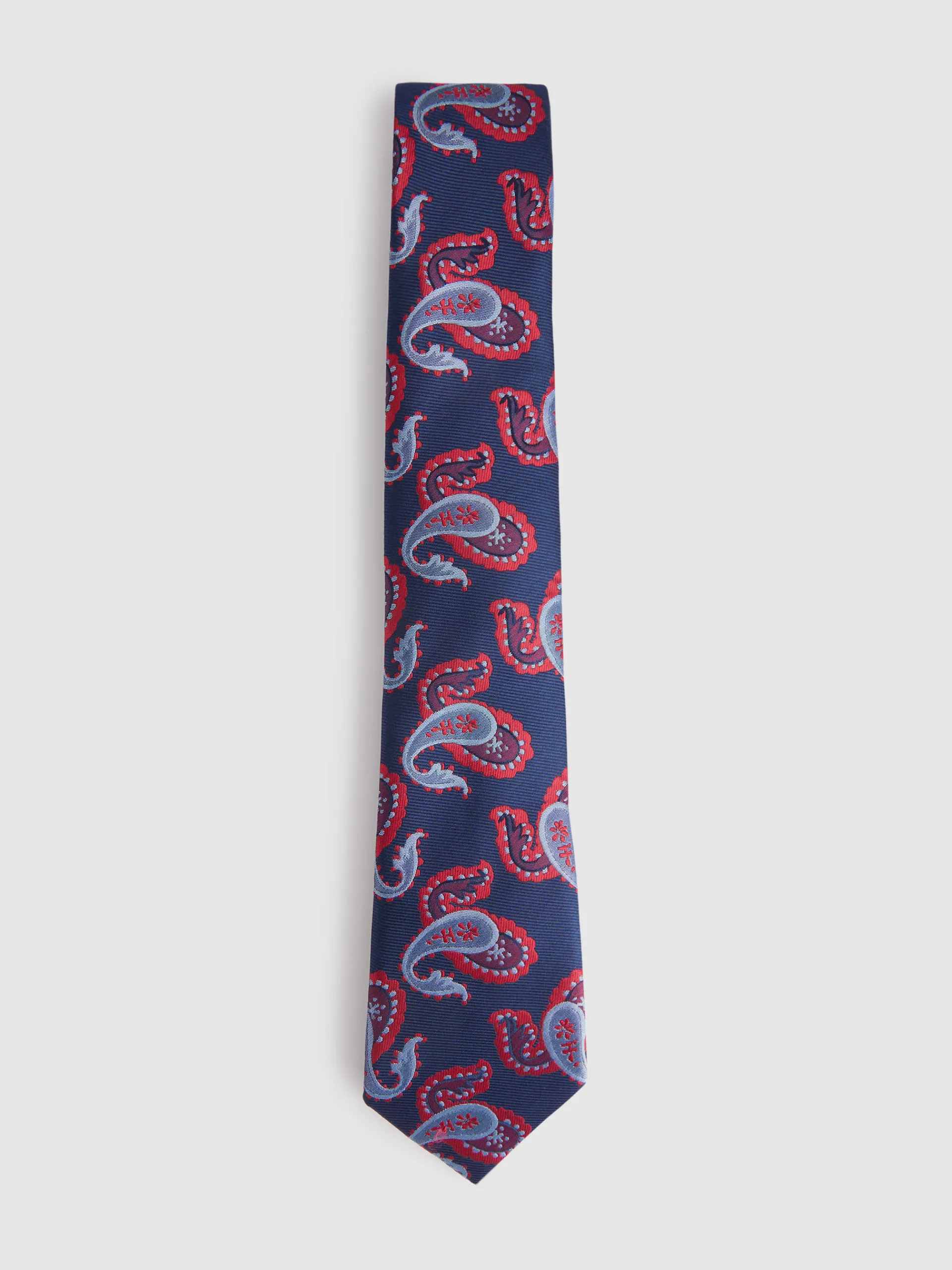 Corbatas|Corbatas-Alvaro Moreno CORBATA JACQUARD MF Azul Marino