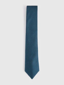Corbatas|Corbatas-Alvaro Moreno CORBATA JACQUARD MF Azul Marino