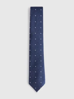Corbatas|Corbatas-Alvaro Moreno CORBATA JACQUARD MF Azul Marino