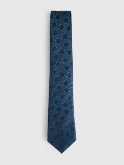 Corbatas|Corbatas-Alvaro Moreno CORBATA JACQUARD MF Azul Marino
