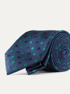 Corbatas|Corbatas-Alvaro Moreno CORBATA JACQUARD MF Azul Marino