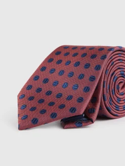 Corbatas|Corbatas-Alvaro Moreno CORBATA JACQUARD MF Azul Marino