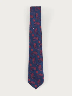 Corbatas|Corbatas-Alvaro Moreno CORBATA JACQUARD MF Azul Marino