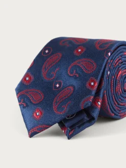 Corbatas|Corbatas-Alvaro Moreno CORBATA JACQUARD MF Azul Marino