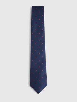Corbatas|Corbatas-Alvaro Moreno CORBATA JACQUARD MF Azul Marino