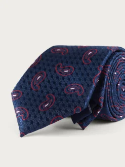 Corbatas|Corbatas-Alvaro Moreno CORBATA JACQUARD MF Azul Marino