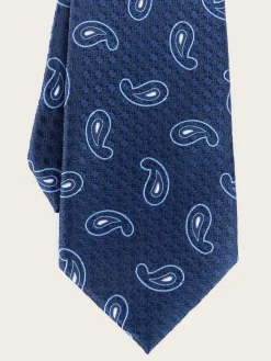 Corbatas|Corbatas-Alvaro Moreno CORBATA JACQUARD MF Azul Marino