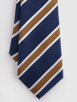 Corbatas|Corbatas-Alvaro Moreno CORBATA JACQUARD MF Azul Marino