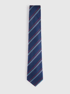 Corbatas|Corbatas-Alvaro Moreno CORBATA JACQUARD MF Azul Marino