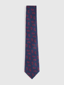 Corbatas|Corbatas-Alvaro Moreno CORBATA JACQUARD MF Azul Marino