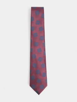 Corbatas|Corbatas-Alvaro Moreno CORBATA JACQUARD MF Burdeos