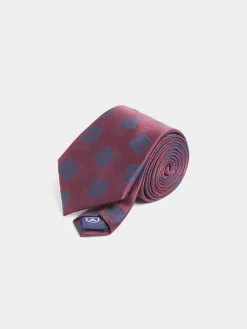 Corbatas|Corbatas-Alvaro Moreno CORBATA JACQUARD MF Burdeos