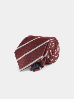 Corbatas|Corbatas-Alvaro Moreno CORBATA JACQUARD MF Burdeos
