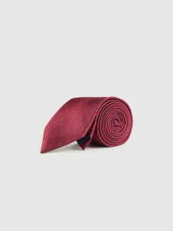Corbatas|Corbatas-Alvaro Moreno CORBATA JACQUARD MF Burdeos