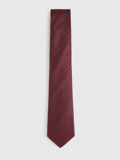 Corbatas|Corbatas-Alvaro Moreno CORBATA JACQUARD MF Burdeos