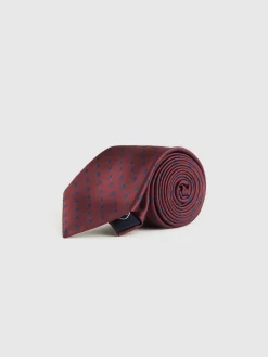 Corbatas|Corbatas-Alvaro Moreno CORBATA JACQUARD MF Burdeos