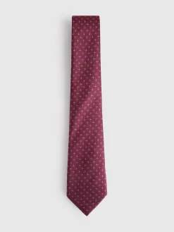 Corbatas|Corbatas-Alvaro Moreno CORBATA JACQUARD MF Burdeos