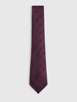 Corbatas|Corbatas-Alvaro Moreno CORBATA JACQUARD MF Burdeos
