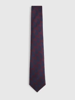 Corbatas|Corbatas-Alvaro Moreno CORBATA JACQUARD MF Burdeos