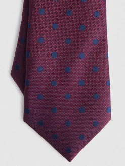 Corbatas|Corbatas-Alvaro Moreno CORBATA JACQUARD MF Burdeos