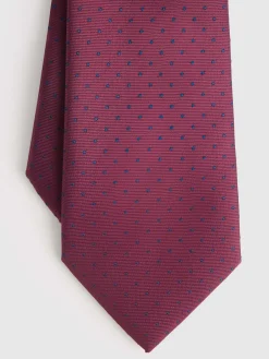 Corbatas|Corbatas-Alvaro Moreno CORBATA JACQUARD MF Burdeos