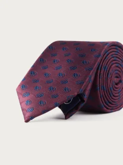 Corbatas|Corbatas-Alvaro Moreno CORBATA JACQUARD MF Burdeos