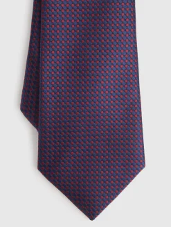 Corbatas|Corbatas-Alvaro Moreno CORBATA JACQUARD MF Burdeos