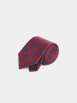 Corbatas|Corbatas-Alvaro Moreno CORBATA JACQUARD MF Rojo